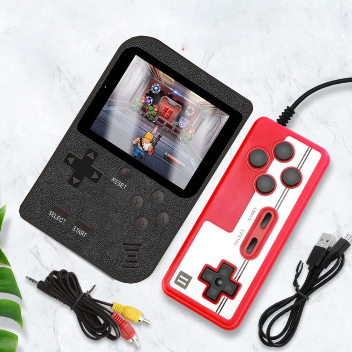 Portable Game Pad With 400 Games Included + Additional Player Controll