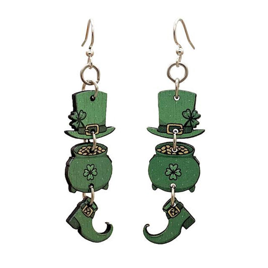 Leprechaun Earrings #1685