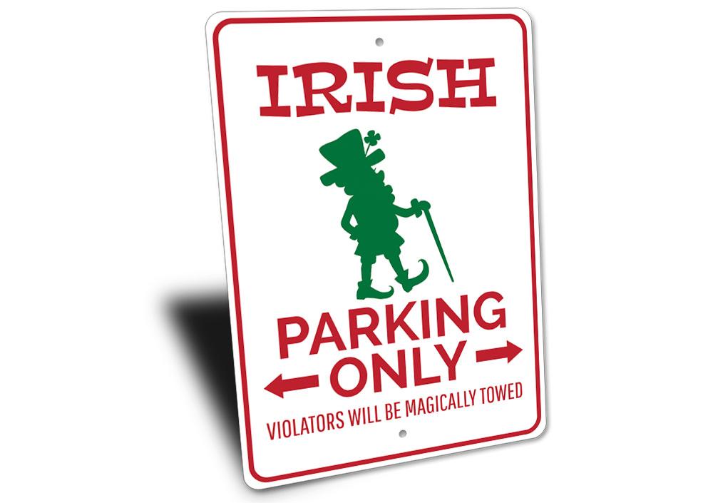 Irish Parking Sign