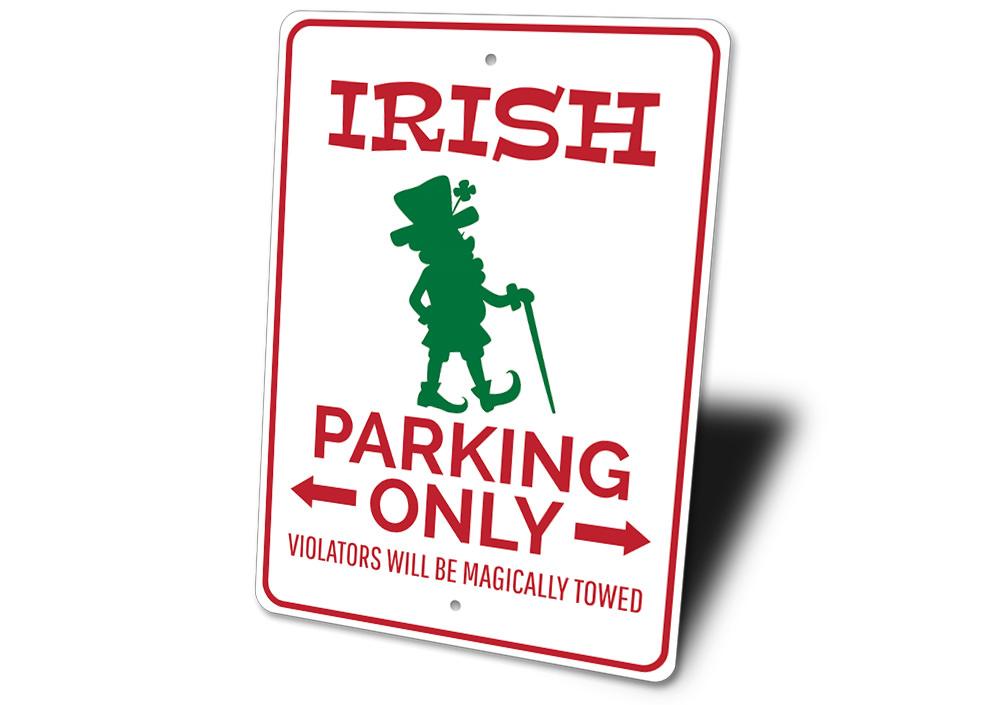 Irish Parking Sign