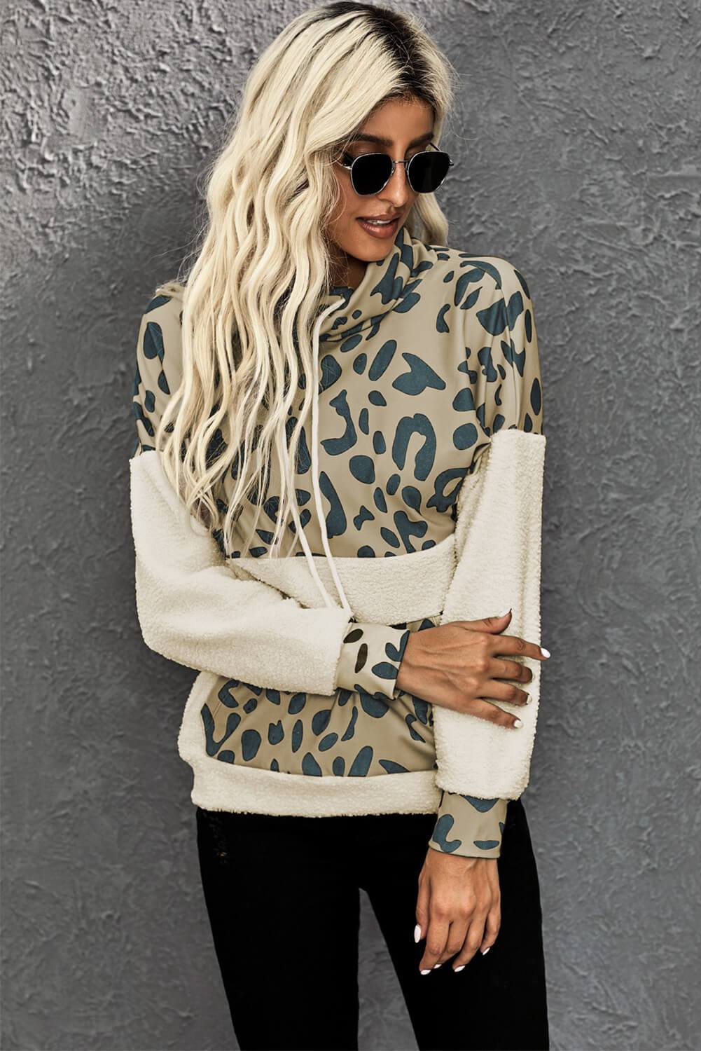 Leopard Print Sweatshirt