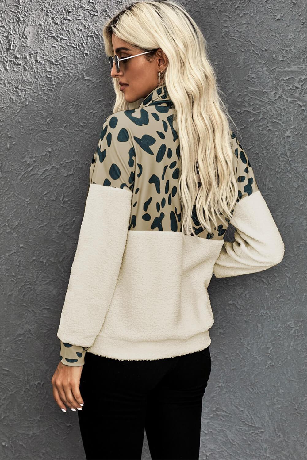 Leopard Print Sweatshirt