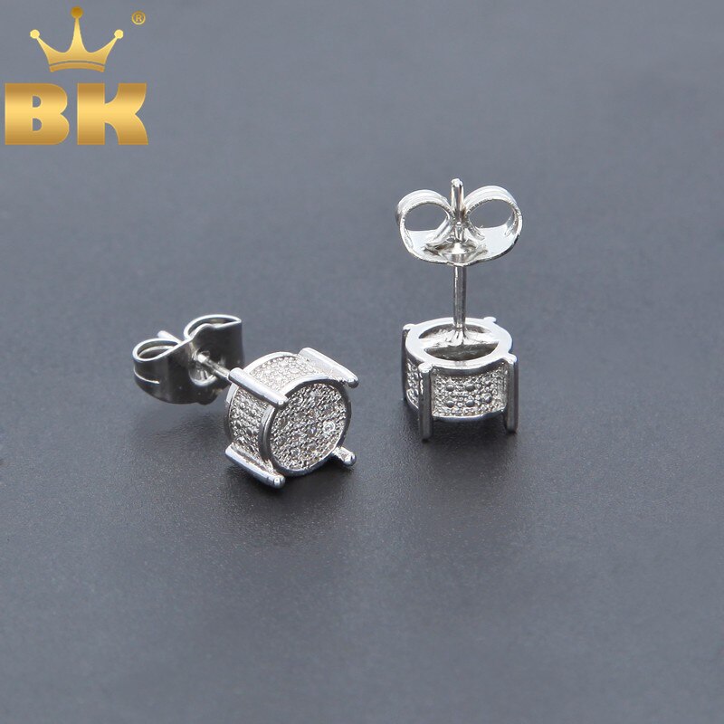 Newest Style Micro Paved AAA Zircon Stud Earrings For Women's Birthday