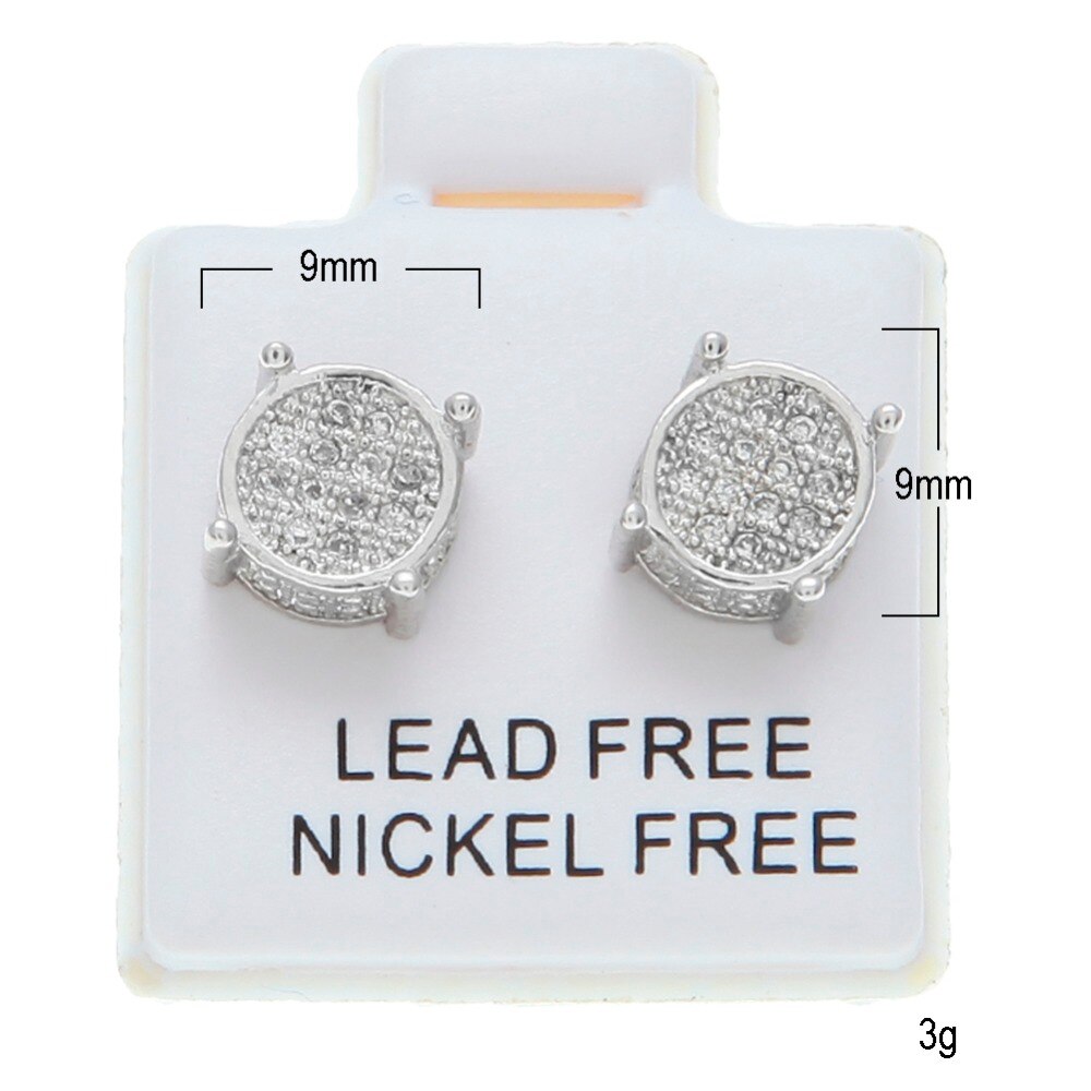 Newest Style Micro Paved AAA Zircon Stud Earrings For Women's Birthday