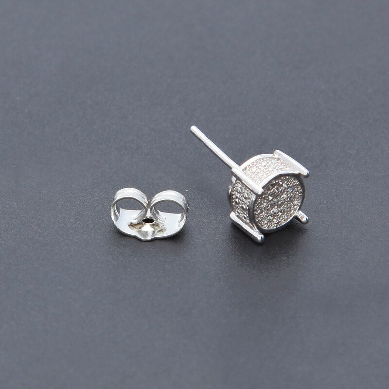 Newest Style Micro Paved AAA Zircon Stud Earrings For Women's Birthday