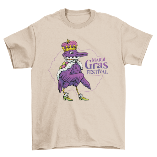 Mardi gras festival t-shirt