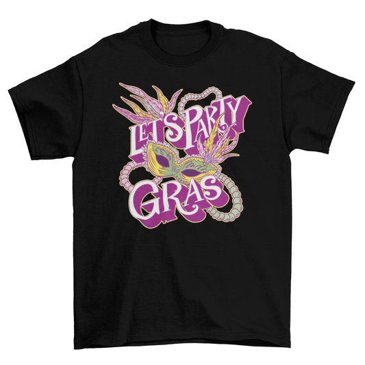 Mardi Gras party t-shirt