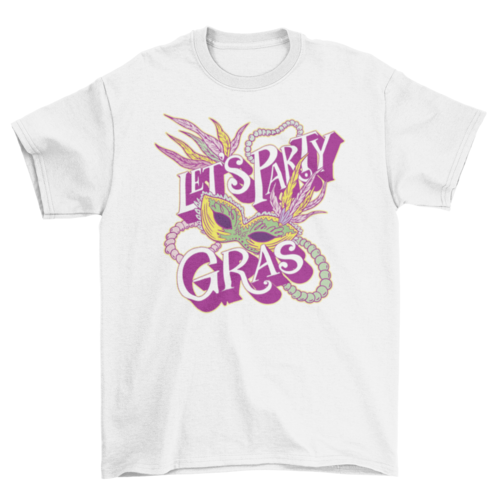 Mardi Gras party t-shirt