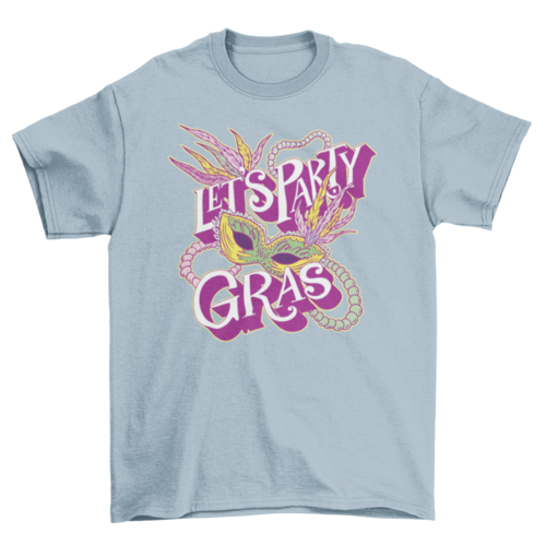 Mardi Gras party t-shirt