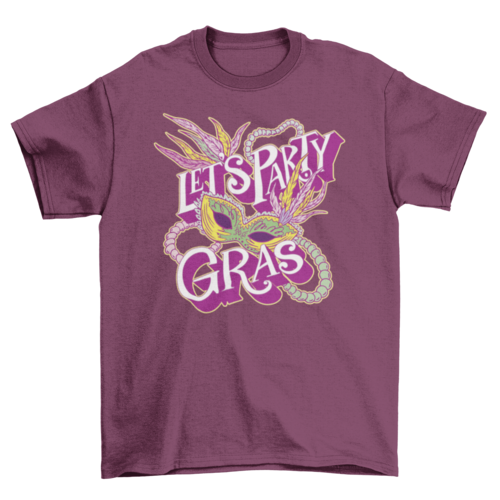 Mardi Gras party t-shirt