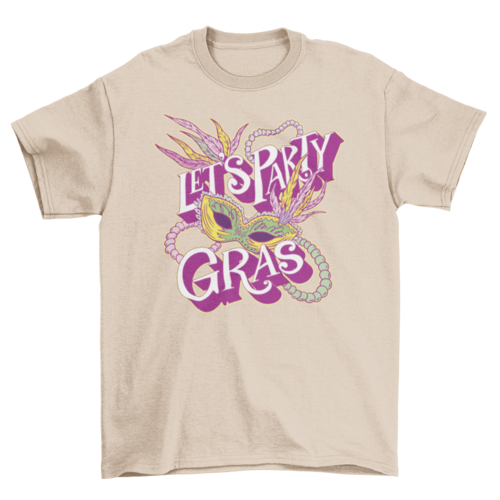 Mardi Gras party t-shirt