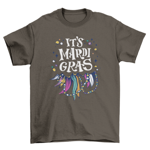 Mardi Gras quote t-shirt