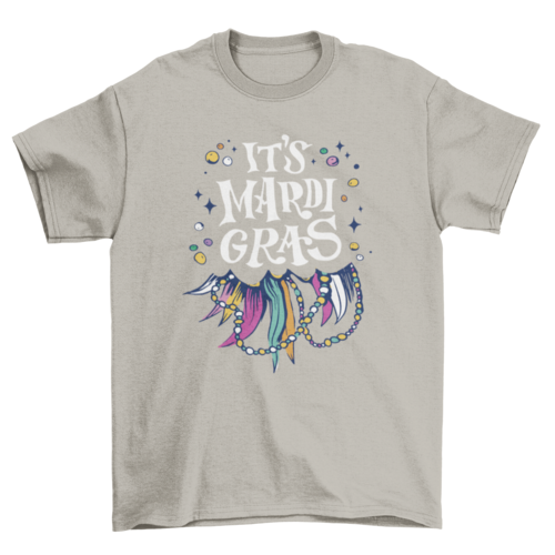 Mardi Gras quote t-shirt