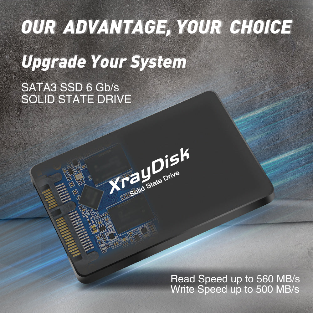 Xraydisk Sata3 Ssd 60gb 128gb 240gb 120gb 256gb 480gb 500gb 1tb Hdd