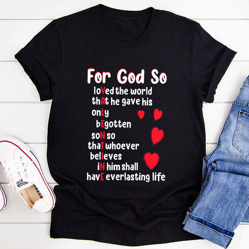 God Valentines Day T-Shirt