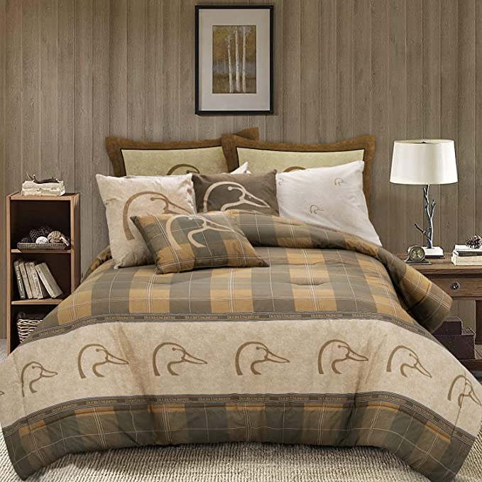 Ducks Unlimited - Plaid - Comforter Set