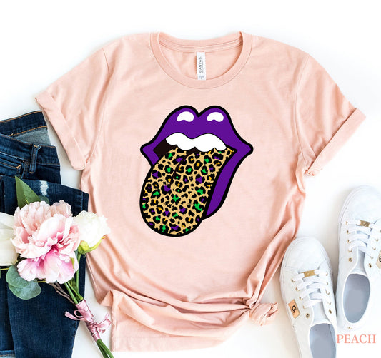 Mardi Gras Mouth T-shirt
