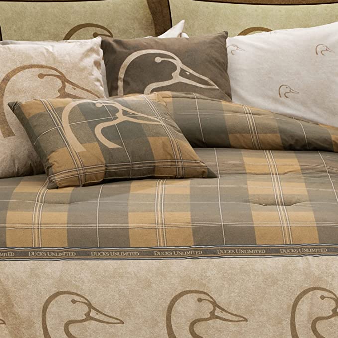 Ducks Unlimited - Plaid - Comforter Set