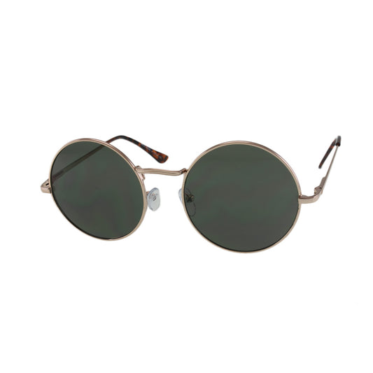 MQ Presley Sunglasses in Gold / G15 Green