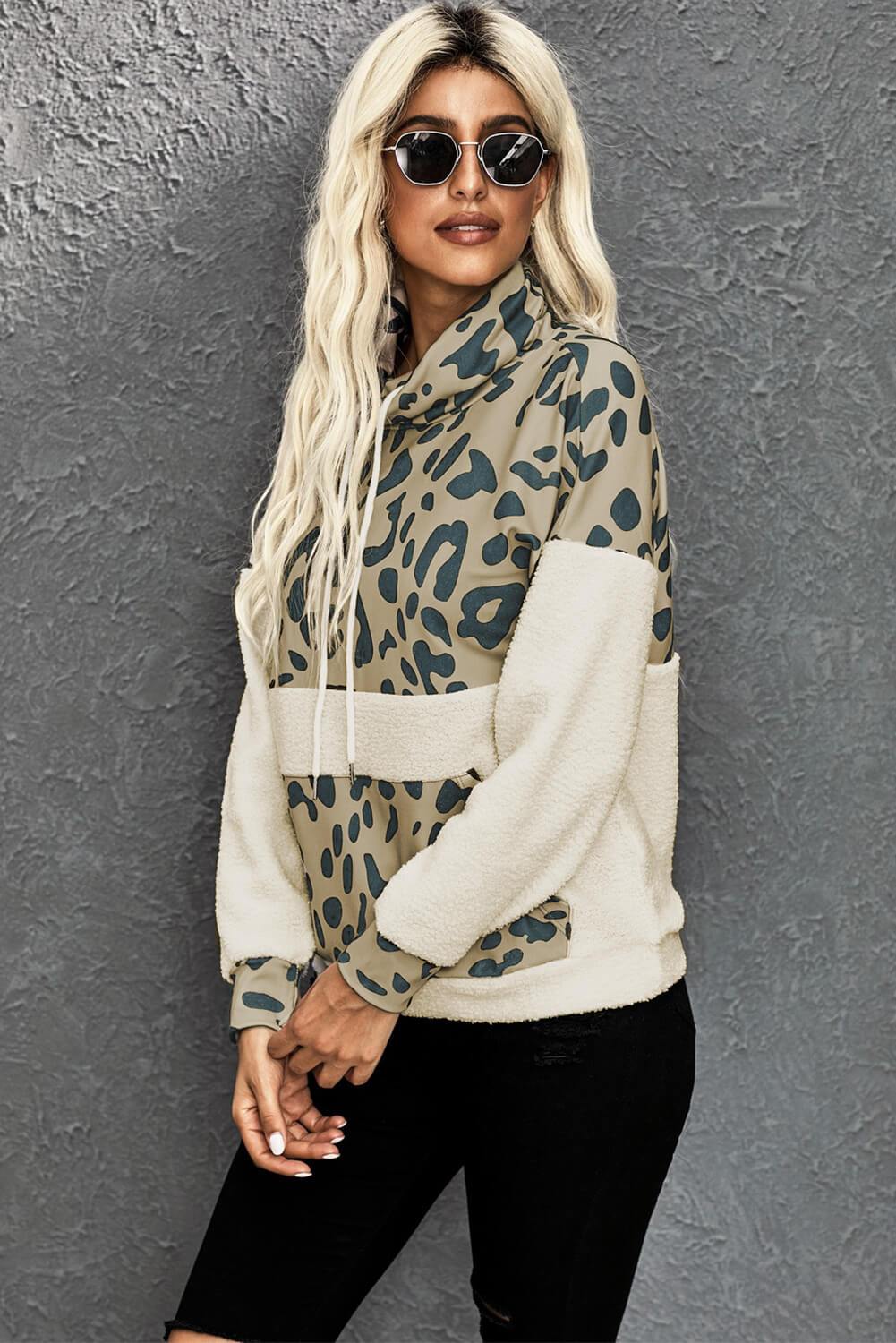 Leopard Print Sweatshirt