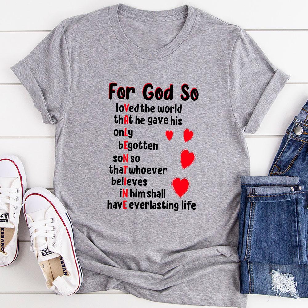 God Valentines Day T-Shirt