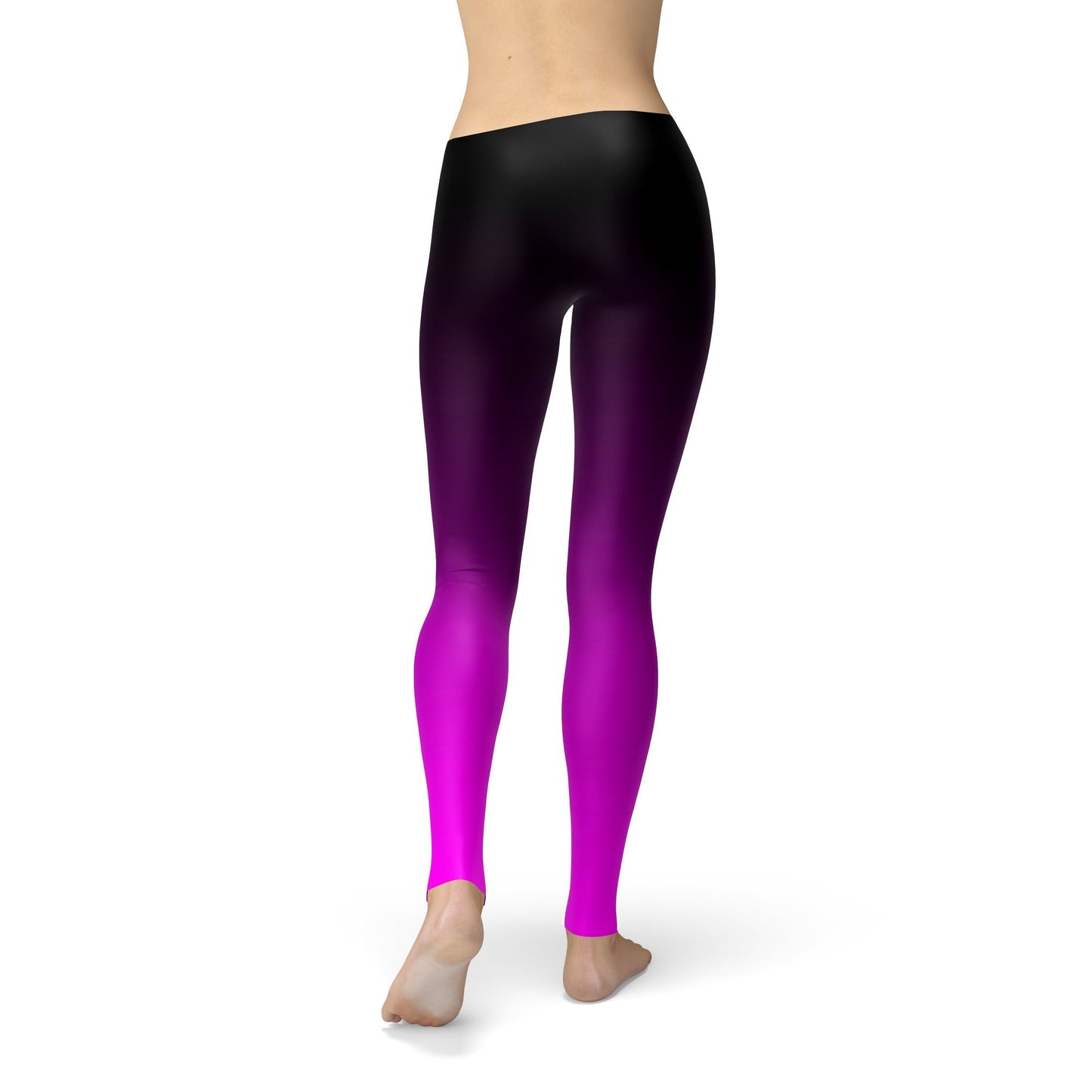 Avery Black Pink Ombre Leggings