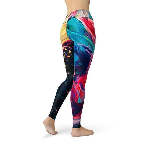 Beverly Paint Stroke Leggings