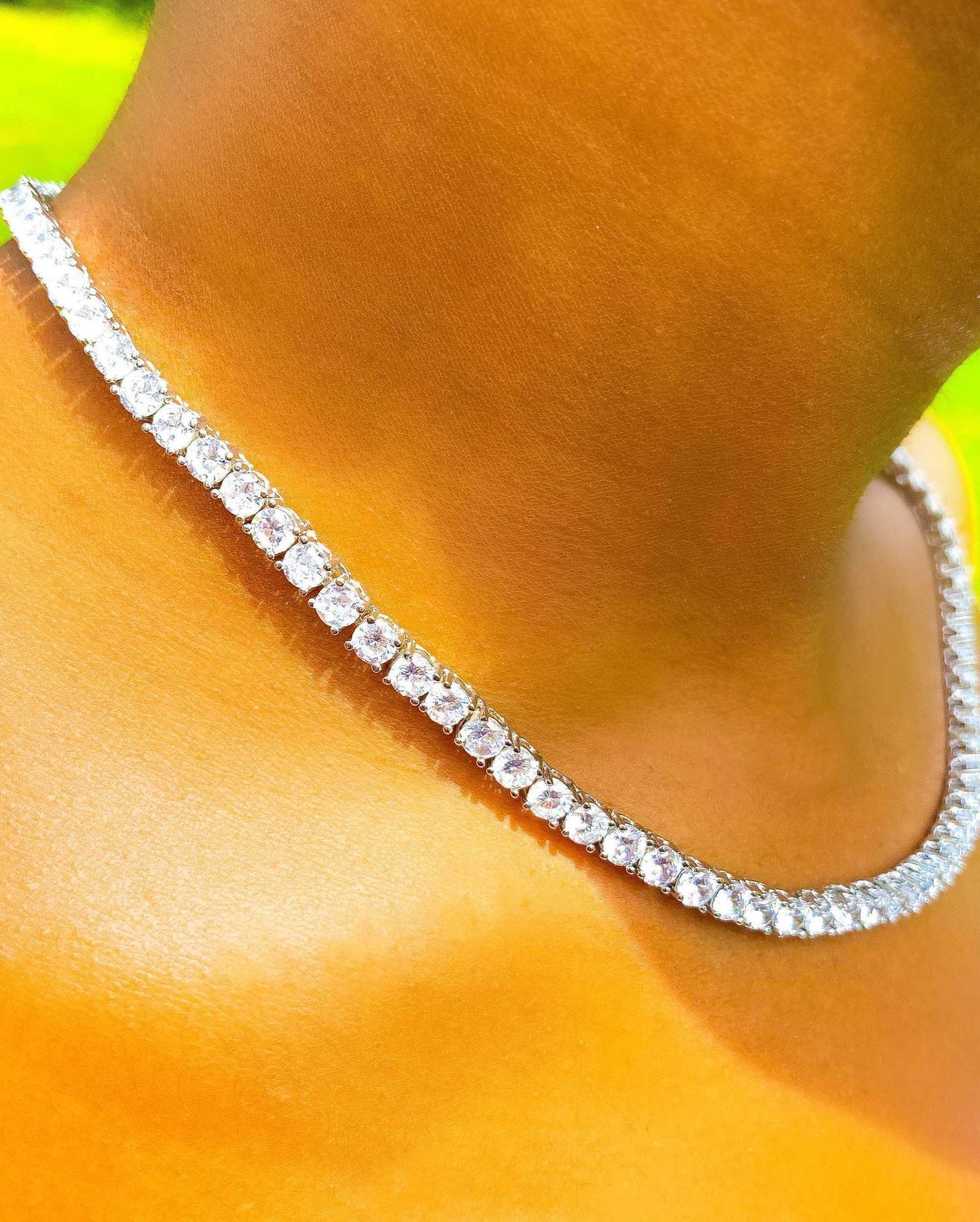 Necklace - So Icy Tennis