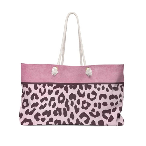 Uniquely You Weekender Tote Bag, Purple Animal Print