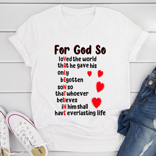 God Valentines Day T-Shirt